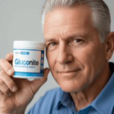 Michael Brown, 50, happy Gluconite user, describing life-changing results with deeper sleep, increased focus, and healthier blood sugar levels